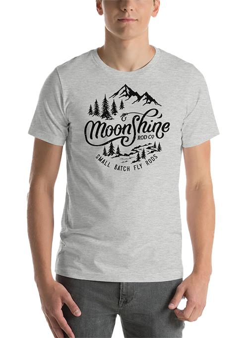 Moonshine Mountains Light Colors Short-Sleeve Unisex T-Shirt