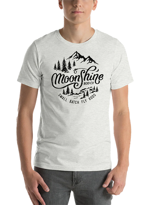 Moonshine Mountains Light Colors Short-Sleeve Unisex T-Shirt